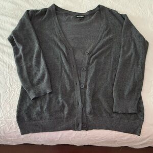 Gray Skull Women's Sweater